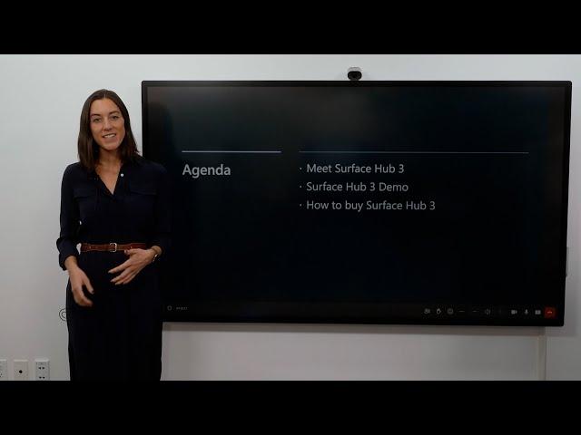 Meet Surface Hub 3 | Collaborative AI for the Modern Workplace | OD60