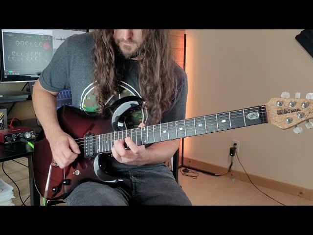 DIVINE REALM - "I" - LIVE GUITAR PLAYTHROUGH