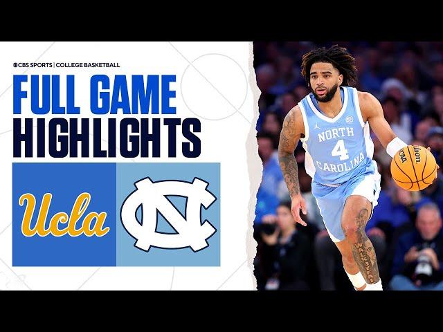 North Carolina vs. No. 18 UCLA | FULL GAME HIGHLIGHTS