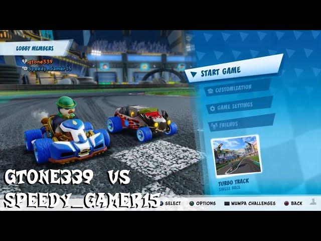 gtone339 vs Speedy_Gamer15 (Online) | CTR Nitro-Fueled