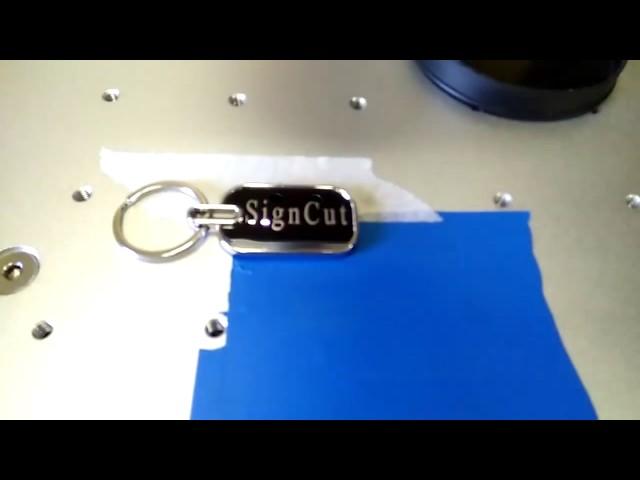 20w Redsail laser keychain marking machine