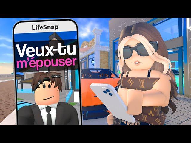 MA VIE DE RÊVE SUR SNAPCHAT ROBLOX