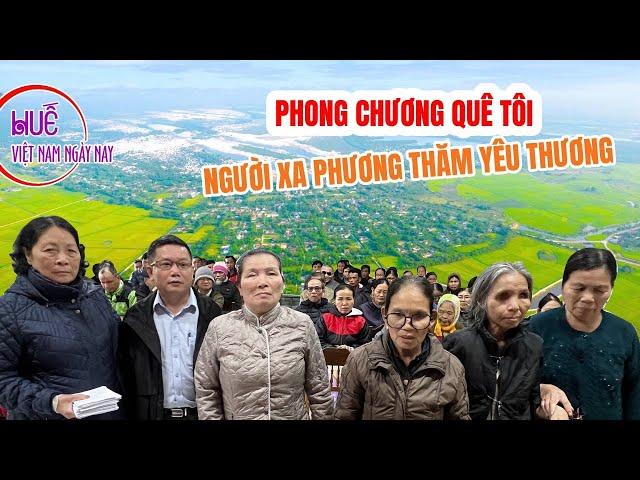 Người Phong Chương xa hương thăm và trao yêu vùng quê yêu thương