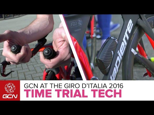 Giro D'Italia Time Trial Tech With Velonews – NEW SRAM Red eTap Shifters Spotted!