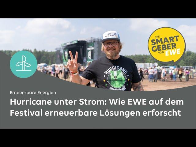 Sonne, Wind und Batterie: Unser autarker Festivalstand auf dem Hurricane 2024