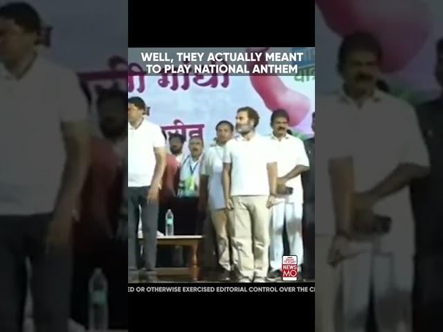 Rahul Gandhi Trolled As Nepal's National Anthem Plays At Bharat Jodo Yatra Instead Of India's