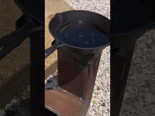 Rocket Stove Cooking #chef #smoke #weld #welder