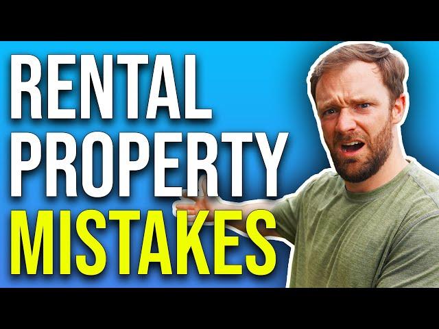 Top 3 WORST Rental Property Investment Mistakes to AVOID