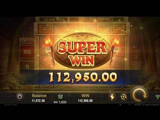 150k Win OMG  Golden Empire Jili Slots