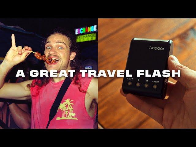 This Cheap & Portable Flash is Great for Travel Photography