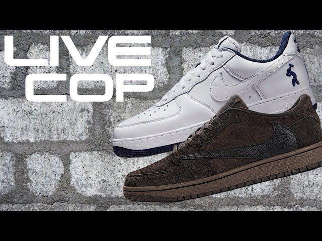 LIVE COP LIL YATCHY AF1 CONCRETE BOYS & DECEMBER RELEASES STACKED!