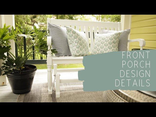 Front Porch Design Details | Catherine Arensberg