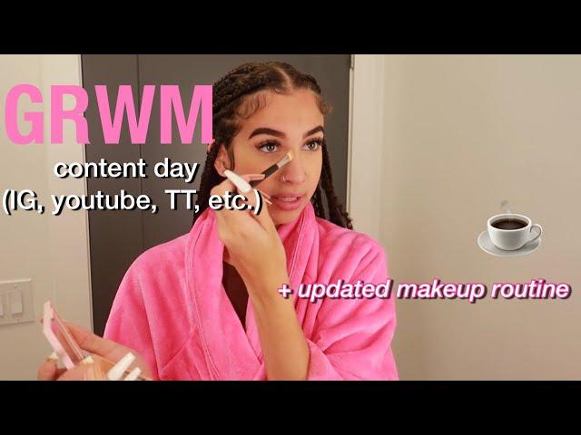 vlog/GRWM: bts content day  | vlogmas day 10 ️ alyssa howard