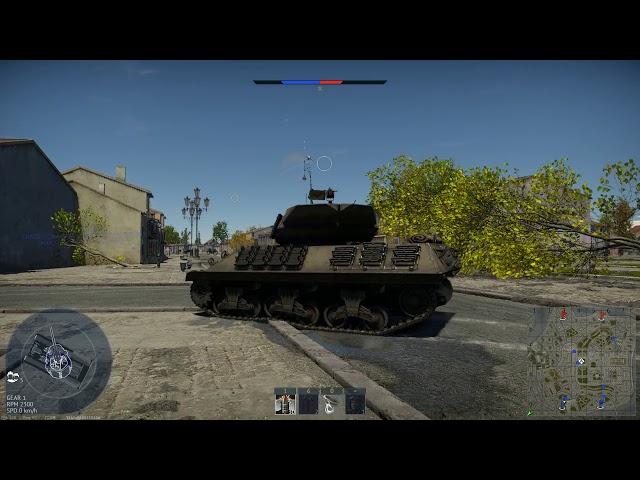 plane kill from tank destroyer