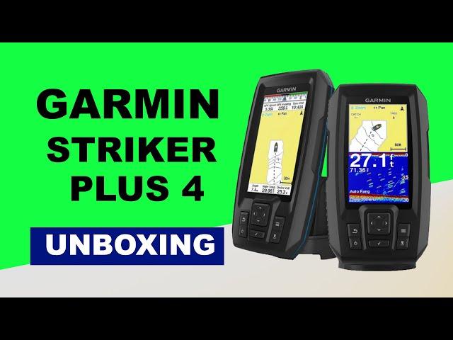 Garmin Striker Plus 4 Unboxing HD (010-01870-01)