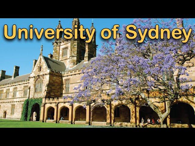 University of Sydney Campus Tour USYD - Australia Walking Tour