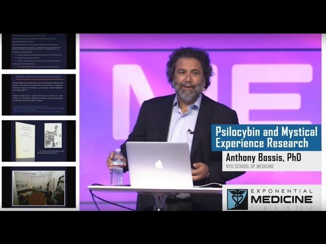 Psilocybin & Mystical Experiences in Hospice Care | Anthony Bossis PhD at Exponential Medicine 2016