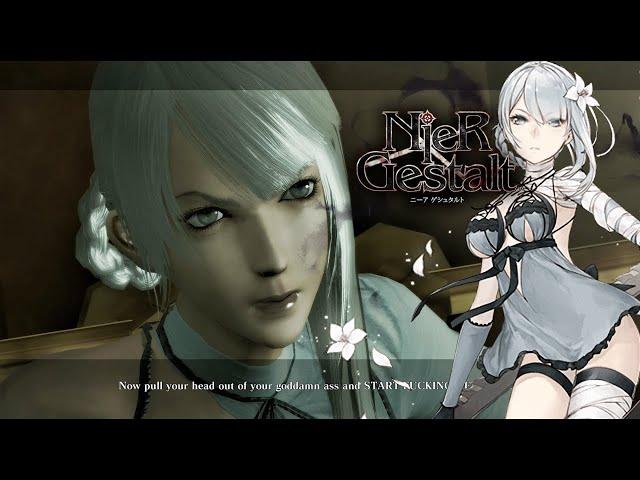 NieR Gestalt but it's just Kaine Swearing. (Laura Bailey)