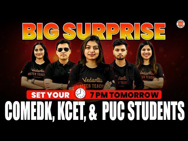 Attention! KCET, COMEDK, PUC Students | Grand Launch at 7 PM Tomorrow on  @VKarnatakaKCETBoards-s2m