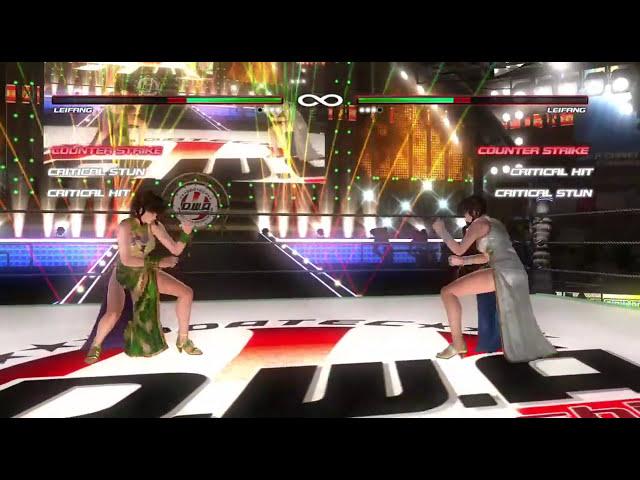 DOA5 LR 麗鳳VS麗鳳(Leifang VS Leifang)