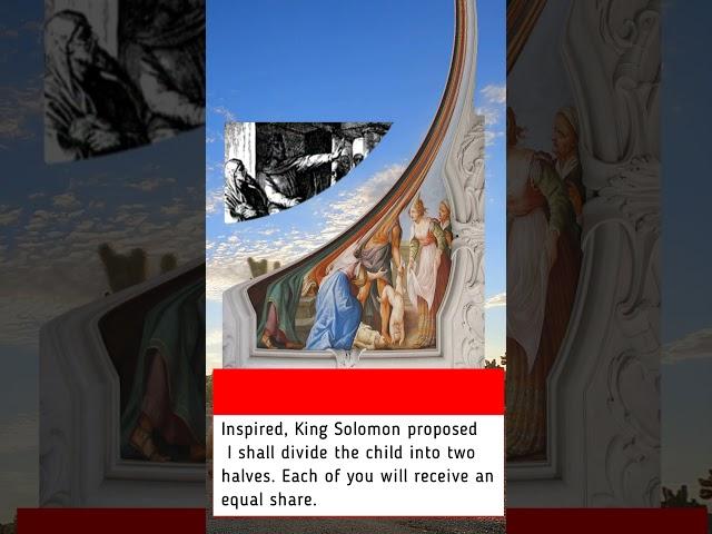 The Judgment of King Solomon #shorts