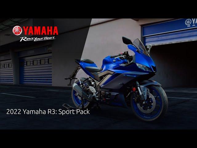 2022 Yamaha R3: Sport Pack