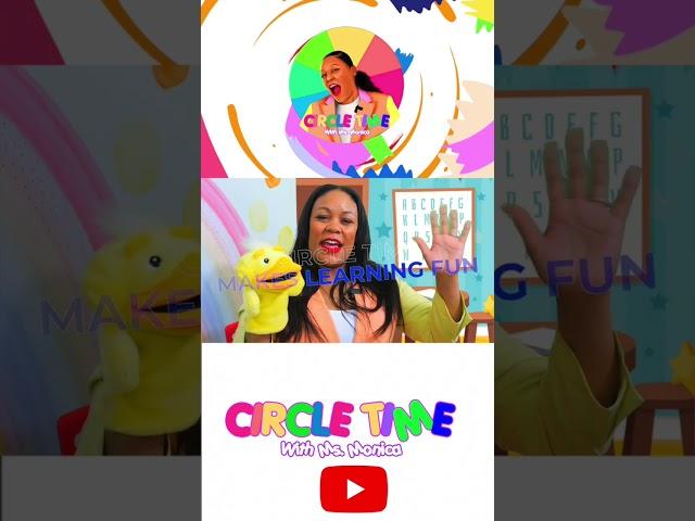 Circle Time with Ms. Monica is Back! Preschool Learning - Class is in session on January 4, 2023
