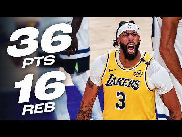 Anthony Davis Drops MONSTER DOUBLE-DOUBLE On Opening Night! | October 22, 2024