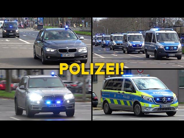 POLIZEI NRW im EINSATZ! - SEK, Hochrisikospiel & mehr | Einsatzfahrten