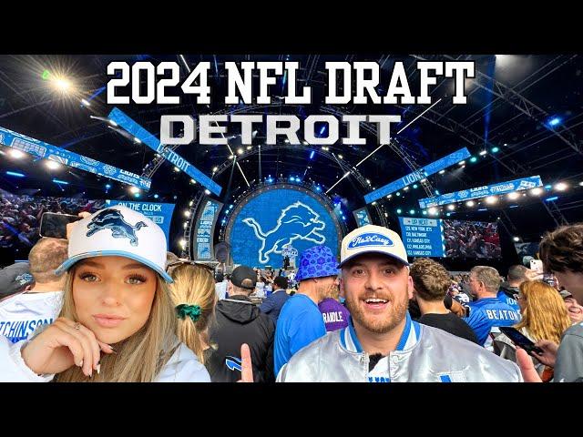 INSIDE RECORD BREAKING NFL DRAFT IN DETROIT!!