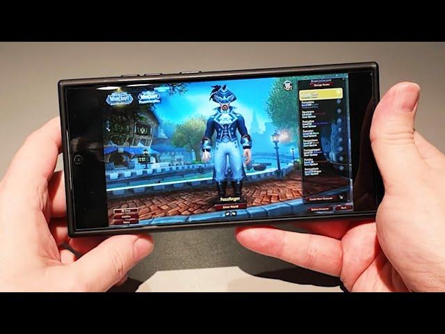 How to Play World of Warcraft on MOBILE! Controller Support | Using my Samsung Galaxy S24 Ultra