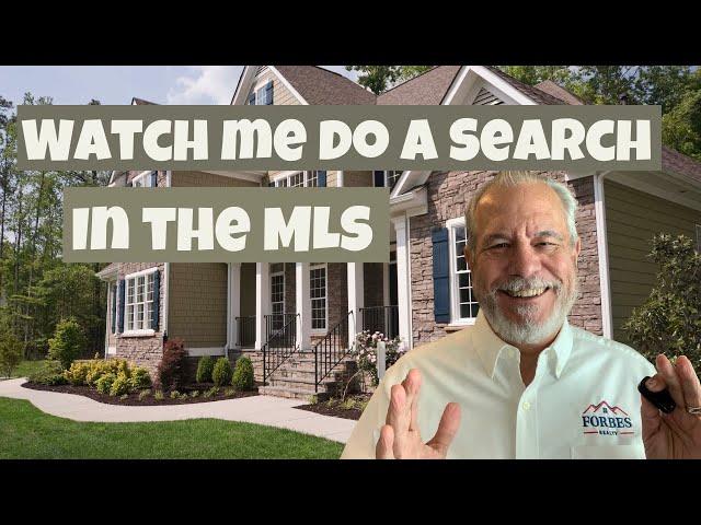 Watch Me Do a Search in the Austin Multiple Listing Service