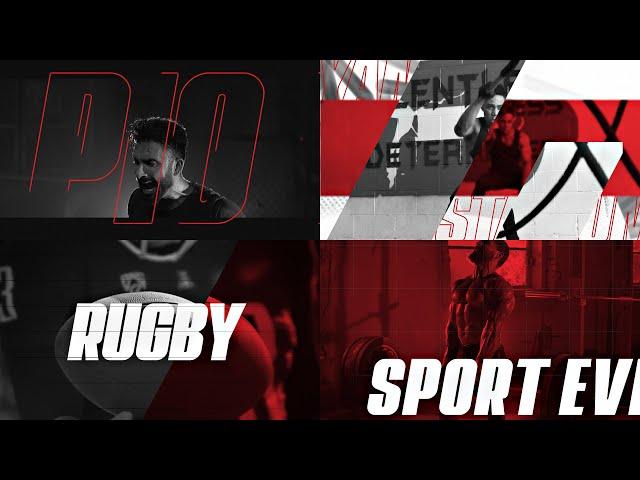 Extreme sport Intro | After Effects template