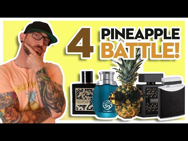 PINEAPPLE FRAGRANCE BATTLE!!! Qaed Al Fursan, Rave Now, Shawq, and Italiano Nero | Cologne Review