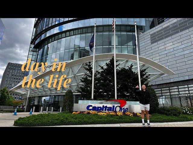 checkout the capital one headquarters with me!! | day in the life of a software engineer