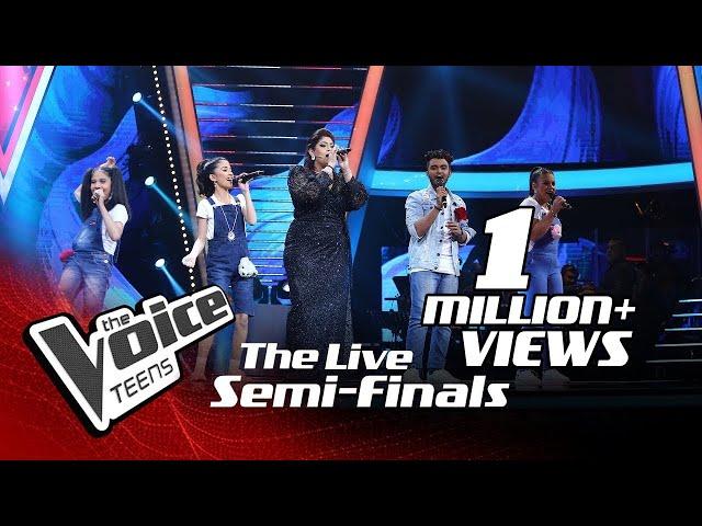 Team Raini | Neela Kadugate (නීල කදුගැටේ) | The Live Semi Finals | The Voice Teens Sri Lanka