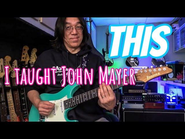 I wish you knew THIS Shuffle Blues Bassline For Super Clean Technique that taught John Mayer