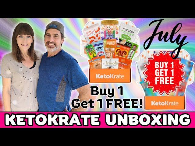 July KetoKrate Unboxing & BOGO DEAL!