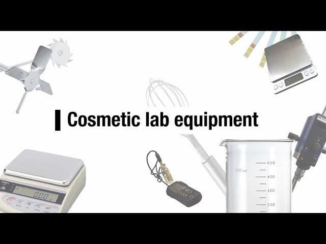 Cosmetic lab equipment