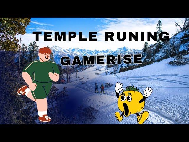 Temple Running game| break record|magic game|running is so impressed