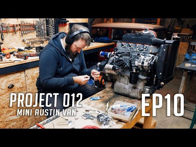 Je fini de remonter le moteur et son faisceau - Project 012 EP10