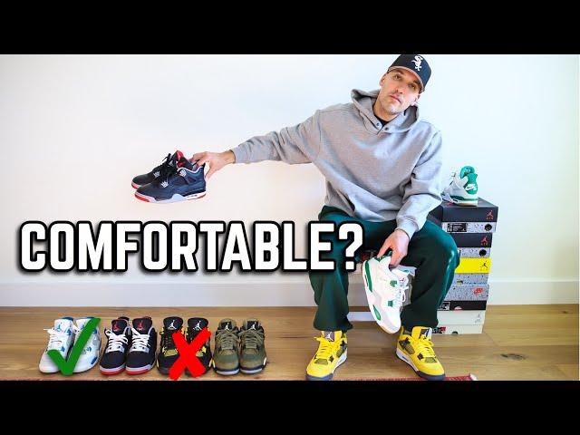 Are Jordan 4's Actually Comfortable? It Depends...