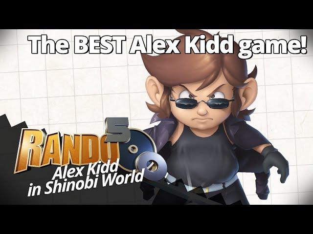 The BEST ALEX KIDD GAME! - Alex Kidd in Shinobi World (Sega Master System) Review - Rando 500