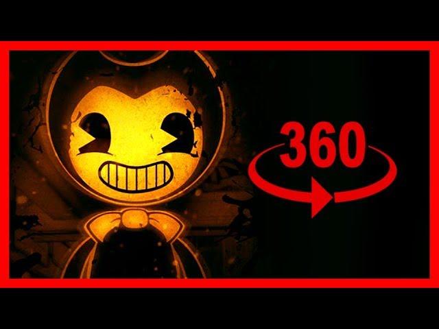 VR | Bendy and The Ink Machine | Scary 360 Video