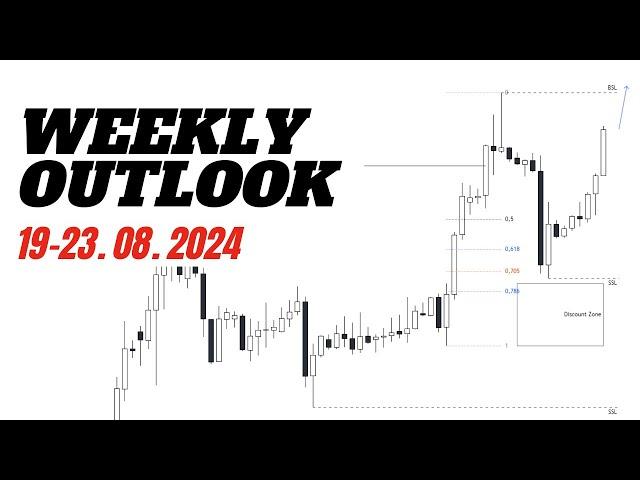 Weekly Outlook 1 (19-23.08.2024) | Forex, Indici, Oro