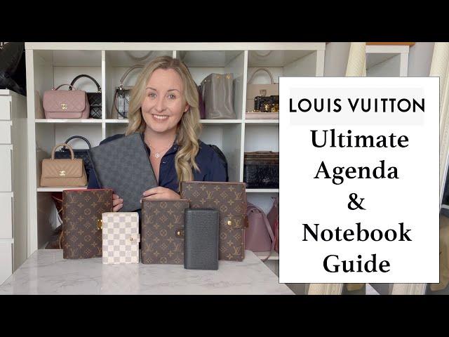 Which Louis Vuitton Agenda should you buy- Ultimate Guide, sizes and materials comparison PM, MM, GM