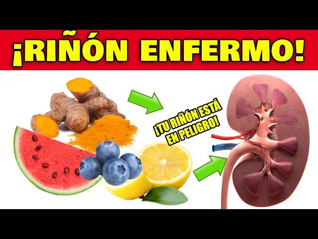 ESTOS ALIMENTOS LIMPIAN tus RIÑONES NATURALMENTE | EVITA MORIR por RIÑONES ENFERMOS