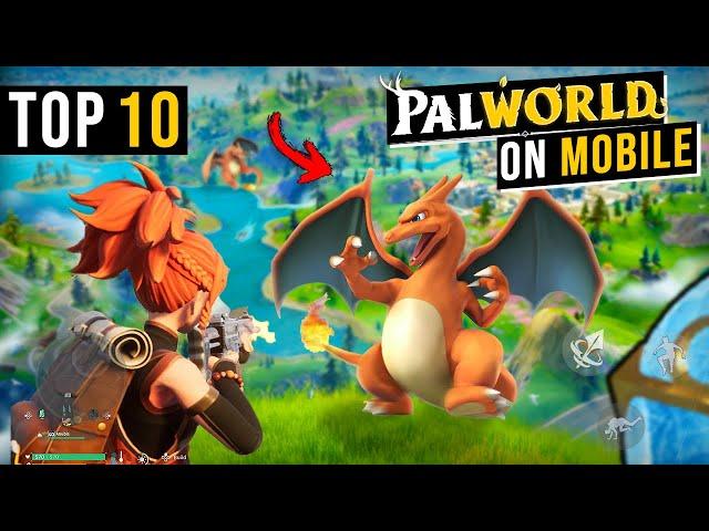 Finally! Top 10 REALISTIC SURVIVAL Games Like PALWORLD For Android 2024 | High Graphics