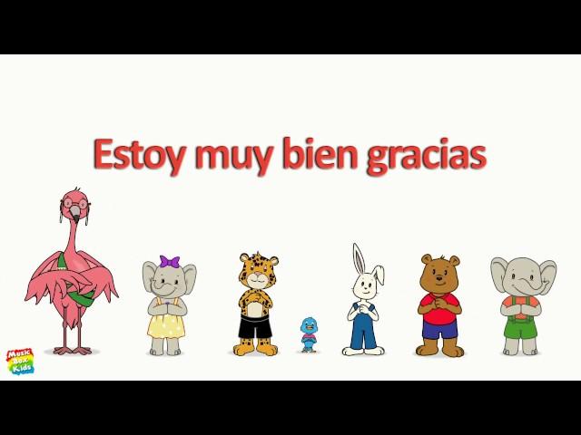 Spanish Lesson for Children - "Hola Hola" (Scene & Song)