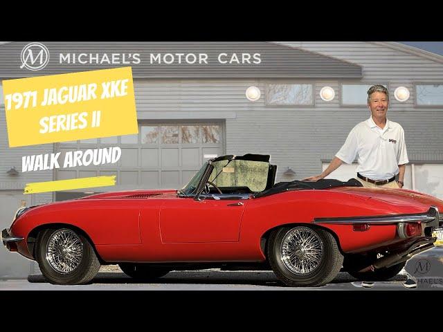 1971 Jaguar XKE Series II Roadster - walk around